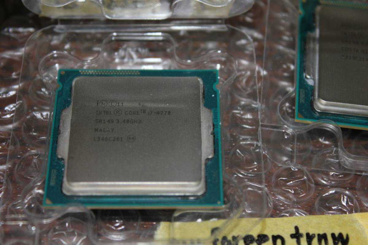 動作確認済み(Cinebench)】合計5個Core i7-4790:2個i7-4790K:1個i7