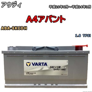 バッテリー VARTA アウディ A4アバント ABA-8KCDH 1.8 TFSI 605901095