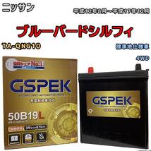 バッテリー デルコア GSPEK 日産 ブルーバードシルフィ TA-QNG10 4WD G-50B19LPL_画像1