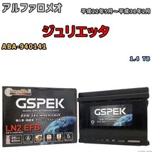 バッテリー デルコア GSPEK アルファロメオ ジュリエッタ ABA-940141 1.4 TB D-LN2EFB/PL_画像1