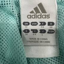 adidas ポリパンツ ペパーミントグリーン L_画像4