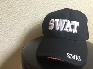HAN WILD SWAT ロゴ・立体刺繍ロゴマークキャップ・11111