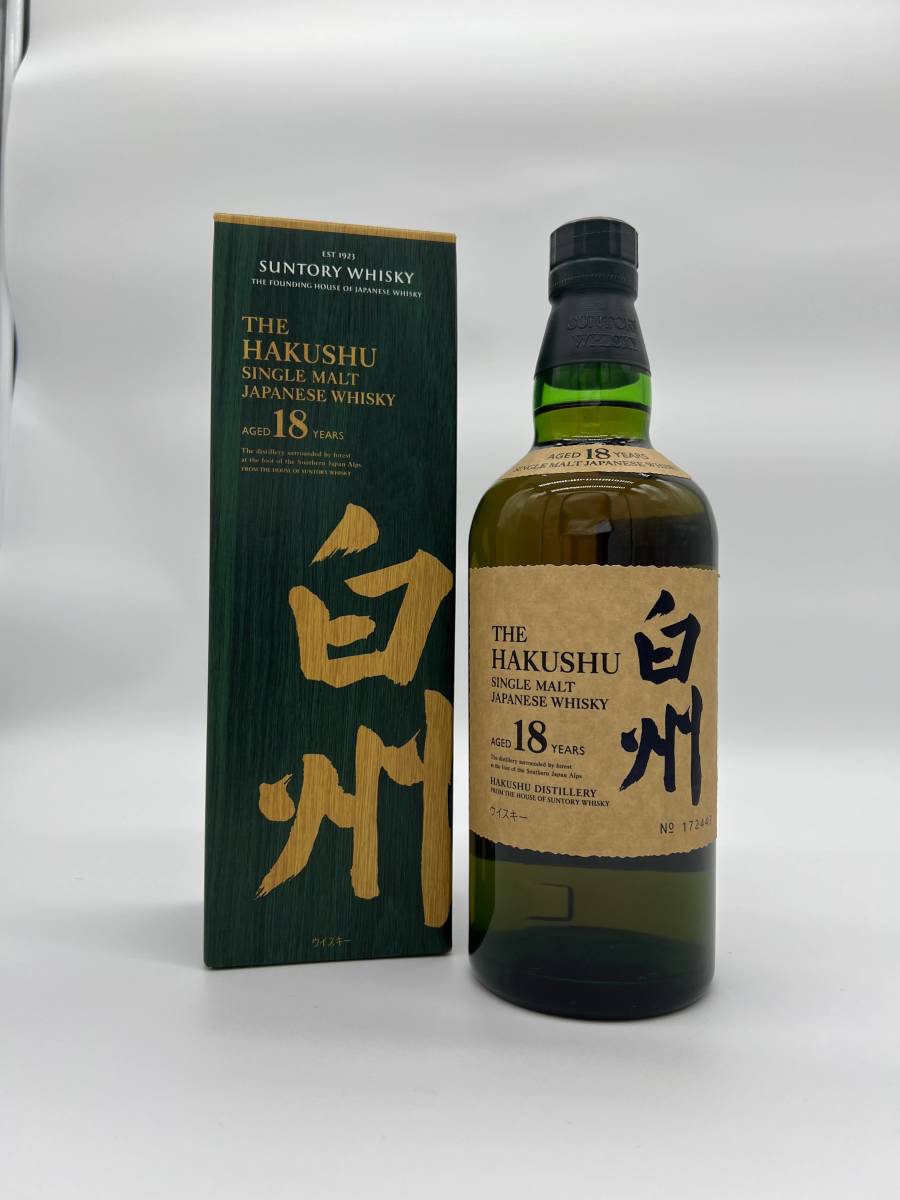 ヤフオク! -「シングルモルト白州18年」の落札相場・落札価格