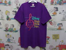 90s USA製 Disney Magic Music Days Tシャツ ONE SIZE XL位~ 90年代 ディズニー マジックミュージックデイズ ミッキーマウス トップス 古着_画像1