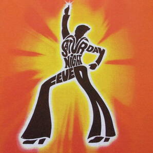 90s 00s Saturday Night Fever Tシャツ S サタデーナイトフィーバー ソウル ディスコ ダンスクラシック 映画 ムービー ジョントラボルタの画像6