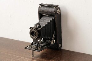 R-038102　アンティーク雑貨　Kodak(コダック) NO.1-A　アメリカアンティーク　クラシックカメラ(蛇腹カメラ)(R-038102)