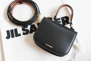 【新品未使用】Jil Sander ジルサンダー 今期 HALO レザー ショルダー バッグ