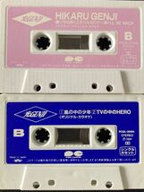 フォトカード付■光GENJI■30〜40年前の中古カセットテープ２本まとめて■全画像を拡大して必ずご確認願います_画像4