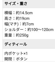 最終値下げ【送料520円】 新品 スクエア ショルダーバッグ アイボリー 牛革 レザー 縦型 ポシェット 斜め掛けバッグ レディース #tnftnf_画像5