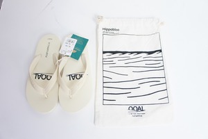  new goods 22SS nanamicana Nami kaHIPPOBLOO BEACH SANDAL NA EXCLUSIVE company store limitation beach sandals natural size 9 623N