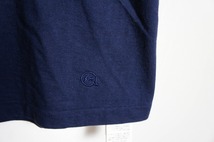 希少 DENIM BY VANQUISH & FRAGMENT デニム バイ ヴァンキッシュ フラグメント ポケットＴシャツ カットソー サンダープリント L紺 622N_画像4