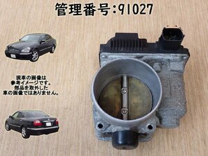 H13 シーマ GF50 VK45DD スロットルボディ/スロットルバルブ