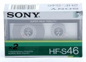 ※ 新品 古い HF-S SONY ソニー カセ ットテープ 46分 2本 Ra1404L4
