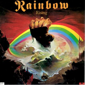 Rainbow＜レインボー＞「Rising (虹を翔る覇者) 」CD＜Stargazer、Tarot Woman、Starstruck、Run with the Wolf、他収録＞