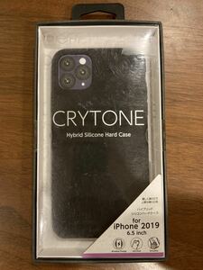 iPhone 11 Pro Max シリコンハードケース BKS-IPS19LBK 新品