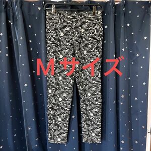 レギンス　レギンスパンツ　スパッツ　ポケットあり　M 中古