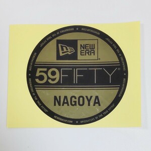 送料63円〜 正規品 NEWERA ニューエラ NAGOYA 名古屋 ステッカー シール 検)非売品 販促品 59FIFTY サイズステッカー ノベルティ