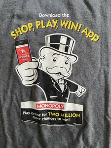 MONOPOLy play onIine for TWOMlLLlON半袖Tシャツ