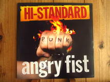 希少LP / Hi-Standard / ハイスタンダード / Angry Fist / Fat Wreck Chords / FAT 555-1 / US / オリジナル_画像1