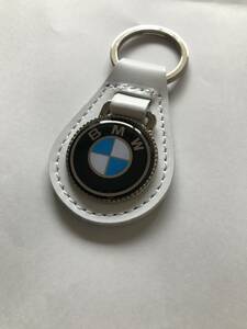 ［ SPX ］BMW★白皮★本皮キーホルダーS★ 限定品／新品！★ 即決！