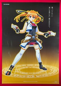 B2サイズ アニメポスター 魔法少女リリカルなのは StrikerS VOL.5 店頭購入特典用 非売品 当時モノ 希少　B5921