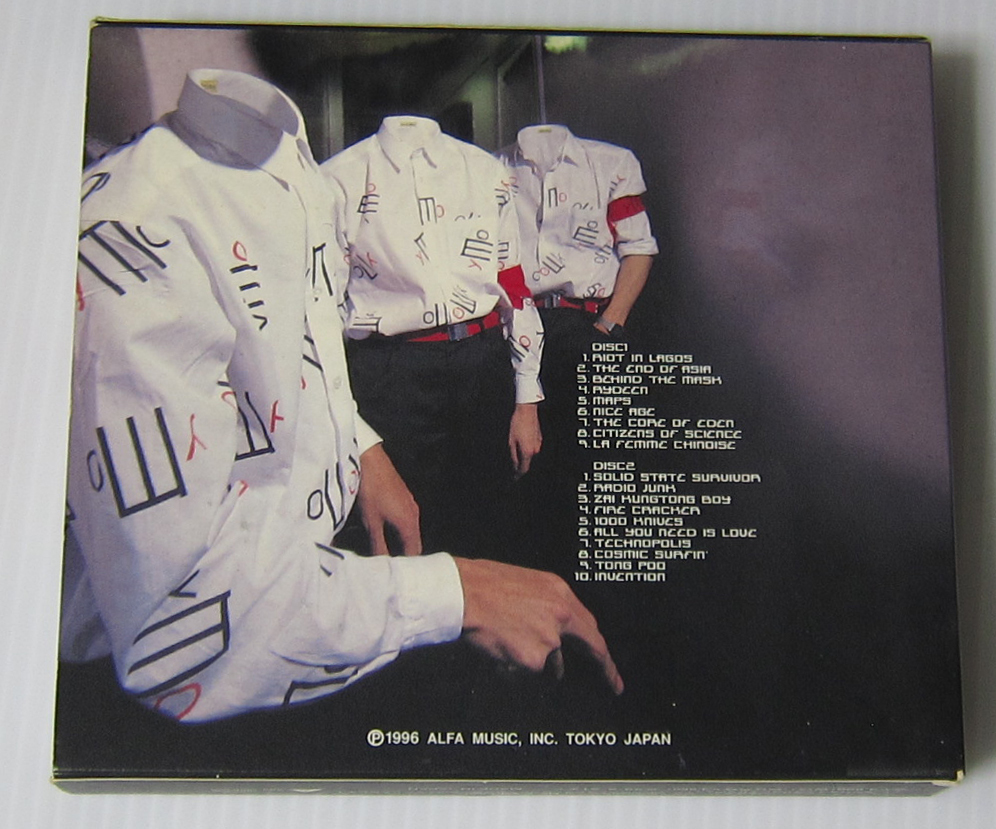 YMO CD WORLD TOUR 1980 ワールド・ツアー・1980/2枚組ライヴライブ