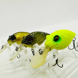 送料無料・美品『メガバス MR-X グリフォン 3個セット』MEGABASS GRIFFON クランクベイト クランク