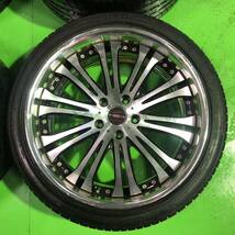 NT158 中古 AME ENKEI SHALLEN エンケイ シャレン ホイール 19×8.5J +36 19×9.5J +38 PCD 114.3 タイヤ 245/35R19 275/30R19【UZZ40】_画像4