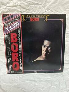 ◎J036◎LP レコード ミュージック・コレクション11/BORO ボロ BEST & BEST ベスト & ベスト 森本尚幸