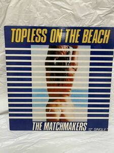 ◎J144◎LP レコード 哀愁イタロ/THE MATCHMAKERS/TOPLESS ON THE BEACH/エロジャケ/US盤 プロモ promo