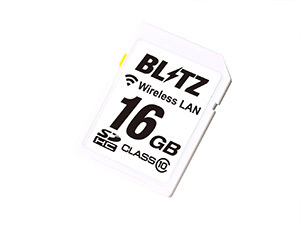 [BLITZ/ Blitz ] Touch-LASER special option wireless LAN built-in SDHC card [BWSD16-TL312R]