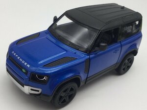 1台売り 青 1/36 ランドローバー ディフェンダー 90 ショートモデル ダイキャストボディ プルバック ミニカー SUV