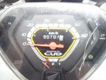 εEL26-3 ホンダ スーパーカブ50 プロ AA04 平成24年式 純正 スピードメーター 動作正常！レンズに割れ有り！走行距離90707km_画像2