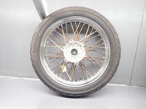 βEF06-1 カワサキ エリミネーター250LX EL250A (H元年式) 純正 フロントホイール 振れ無し！リム打ち有り！タイヤは要交換で！