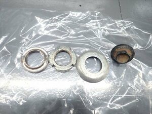 βEF15-2 Kawasaki Eliminator 250SE EL250A (H7 year ) original stem nut set for exchange .!