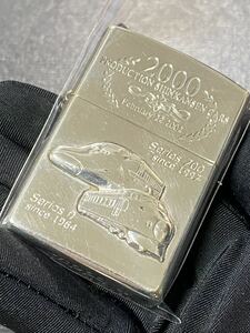 zippo 新幹線 立体メタル 希少モデル ヴィンテージ 2001年製 シルバーインナー 2001年製