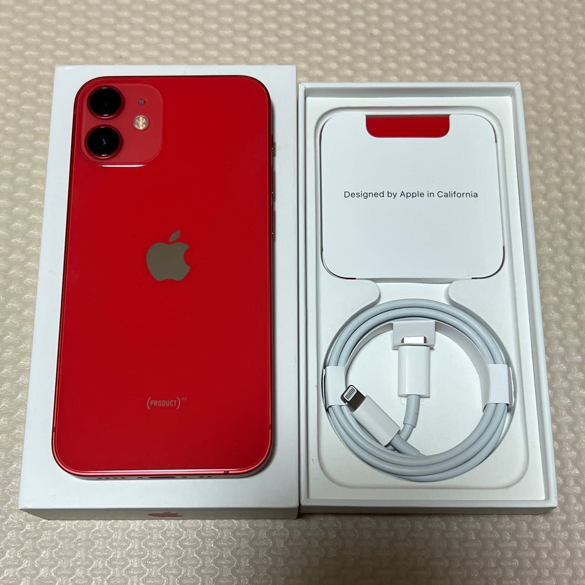 iPhone12miniレッド 64GB 未使用品-