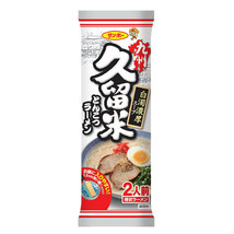 　おすすめ 九州 久留米 豚骨ラーメン 濃厚白濁 豚骨スープ ラーメン うまかよー サンポー食品 全国送料無料_画像2