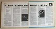 LPA21984 アート・ファーマー & ドナルド・バード ART FARMER DONALD BYRD / TRUMPETS ALL OUT 輸入盤LP 盤良好_画像3