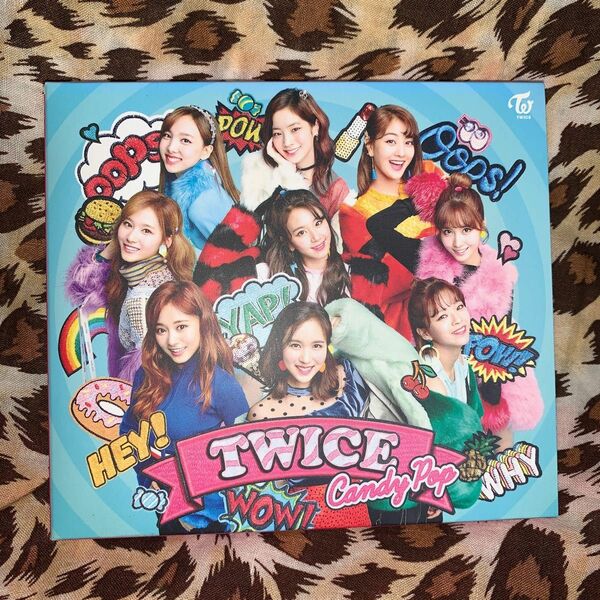 初回限定盤A TWICE CD+DVD/Candy Pop 18/2/7発売 