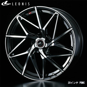 WEDS Leonis IT 15x5.5J+43 4H/100 PBMC/ pearl black / mirror cut (4ps.@) trader direct delivery free shipping 