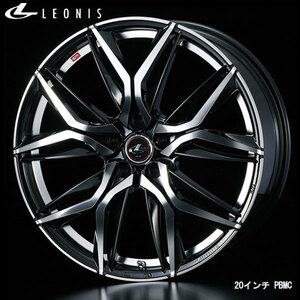 WEDS Leonis LM 18x7.0J+47 5H/114 PBMC/ pearl black / mirror cut (4ps.@) trader direct delivery free shipping 