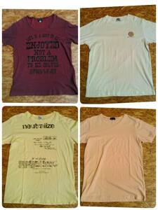 TK Takeo Kikuchi short sleeves T-shirt 4 pieces set 3 size 