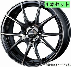 個人宅発送可能 ウエッズスポーツ WedsSport 15X5.0J +45 4穴 PCD100 ZBB ホイール 4本セット SA-10R エスエーイチマルアール (72615)