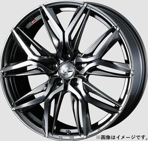 個人宅発送可能 ウエッズ Weds 19X8.0J +35 5穴 PCD114.3 BMCMC ホイール 1本 LEONIS LM レオニス エルエム (40839)