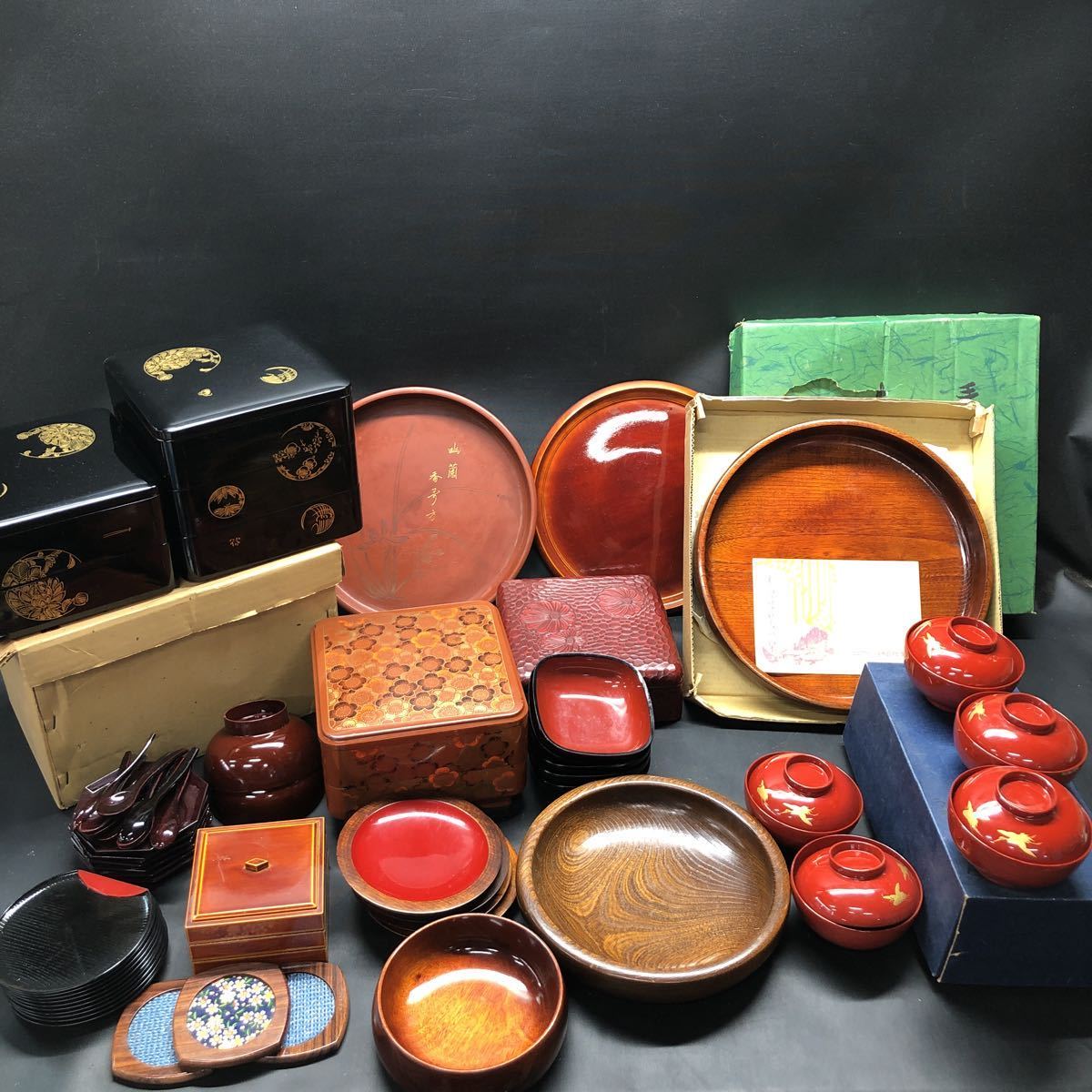 天然木 漆器 菓子鉢 丸盆 www.showme.org