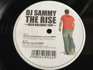 ★DJ Sammy / Heaven (Overhead Champion Remix) / Why THE RISE ～Ibiza Balearic Trip～ 12EP★ qsxg4