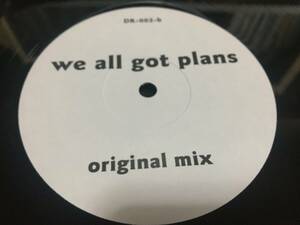 ★Rakim / We All Got Plans 12EP★ qsot3