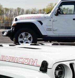 RUBICON ボンネットステッカー ルビコンデカール ラングラー JEEP