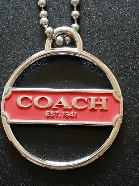 COACH　キーホルダー　バッグチャーム